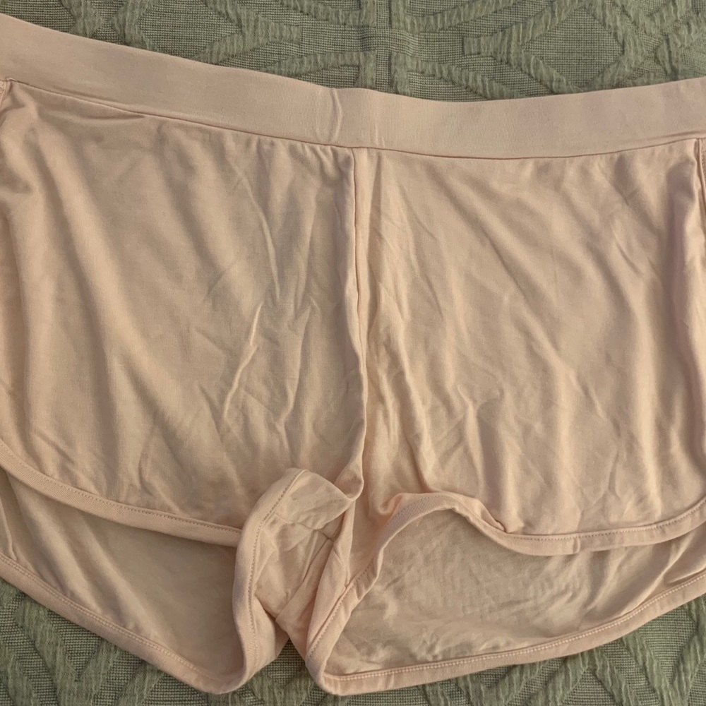 Adore Me ballet pink pajama shorts